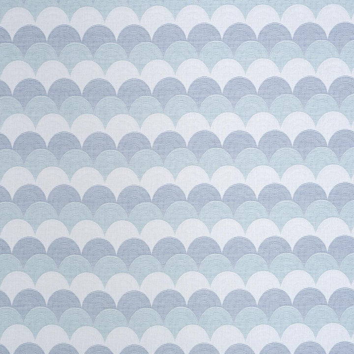 Prairie Hills Blues 84360 by Schumacher Designer Fabric Craft Revival 2.5" - Swanky Fabrics -
