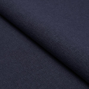 Schumacher Fabric Lars Rustic Linen Navy 84492