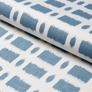 Schumacher Fabric Townline Road Marine TOWN007