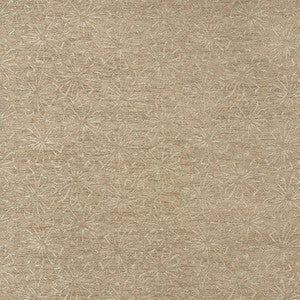 Schumacher Fabric Flower Chenille Sandstone 70861