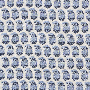 Schumacher Fabric Terry Blue & Navy 182060