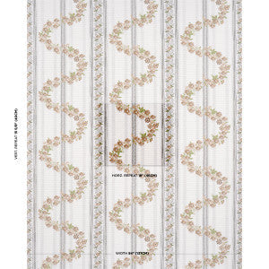 Schumacher Fabric Serena Garland Ochre 182071