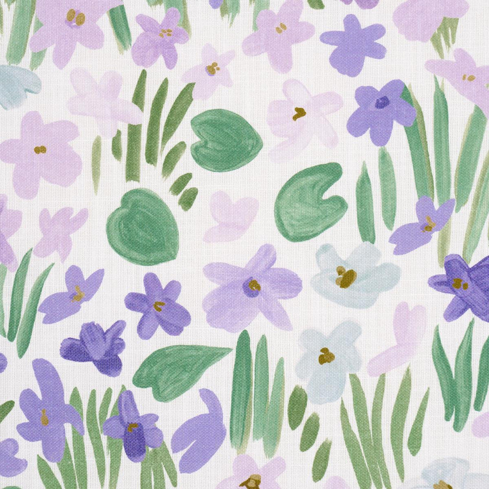 Sweet Violette Indoor/Outdoor Pink 182202 by Schumacher Designer Fabric Studio Bon 27.0" - Swanky Fabrics -