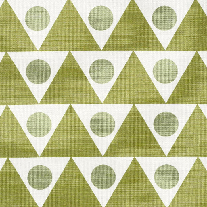 Pennant Green 182221 by Schumacher Designer Fabric Studio Bon 2.25" - Swanky Fabrics -