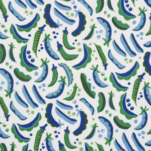 Schumacher Fabric Sugar Ann Indoor/Outdoor French Blue 182211