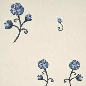 Schumacher Wallpaper Rhinestone Cowboy Navy 5014583