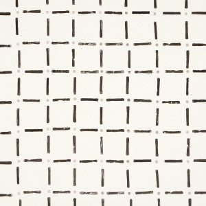 Schumacher Wallpaper Drifting Grid Black 5015610