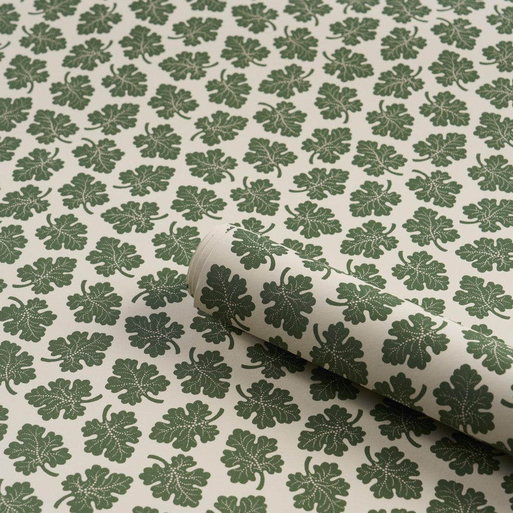 Olive Green 5015920 by Schumacher Designer Wallpaper Rita Konig 9.0" - Swanky Fabrics -