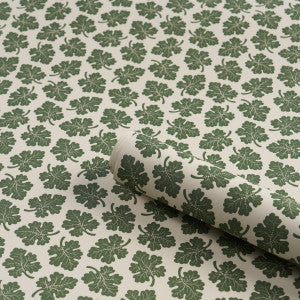 Schumacher Wallpaper Olive Green 5015920