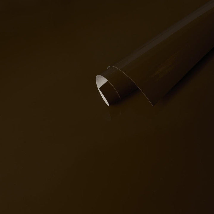 Ace Faux Lacquer Performance Vinyl Mocha 5015942 by Schumacher Designer Wallpaper Perfect Basics: Vinyl Wallcovering - Swanky Fabrics -