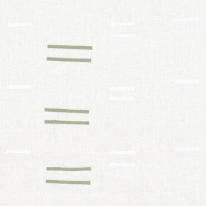 Schumacher Fabric Oaxaca Grass On White 74003