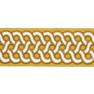 Schumacher Trim Mandeville Tape Goldenrod 77156