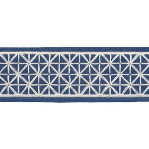 Schumacher Trim Directoire Tape Narrow Bleu Marine 83854
