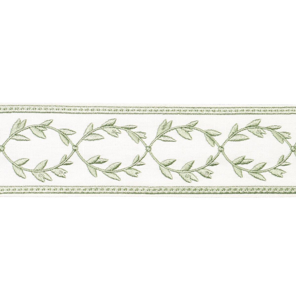 Maison Vine Celadon 84572 by Schumacher Designer Trim Paloma Contreras Trims 2.5" - Swanky Fabrics -