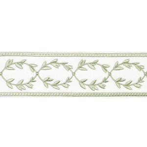 Schumacher Trim Maison Vine Celadon 84572