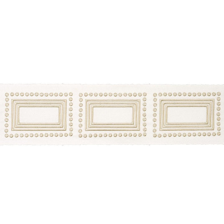 Porte Parisien Ivory 84610 by Schumacher Designer Trim Paloma Contreras Trims 3.0" - Swanky Fabrics -