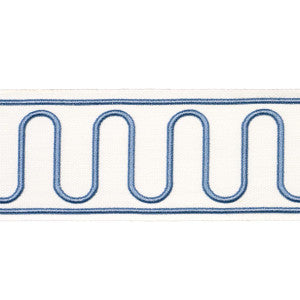 Schumacher Trim Royere Scroll Porcelain 84621