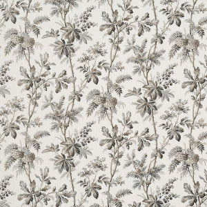 Schumacher Fabric Brantwood Vine Graphite 174115