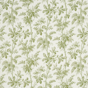 Schumacher Fabric Brantwood Vine Leaf 174114