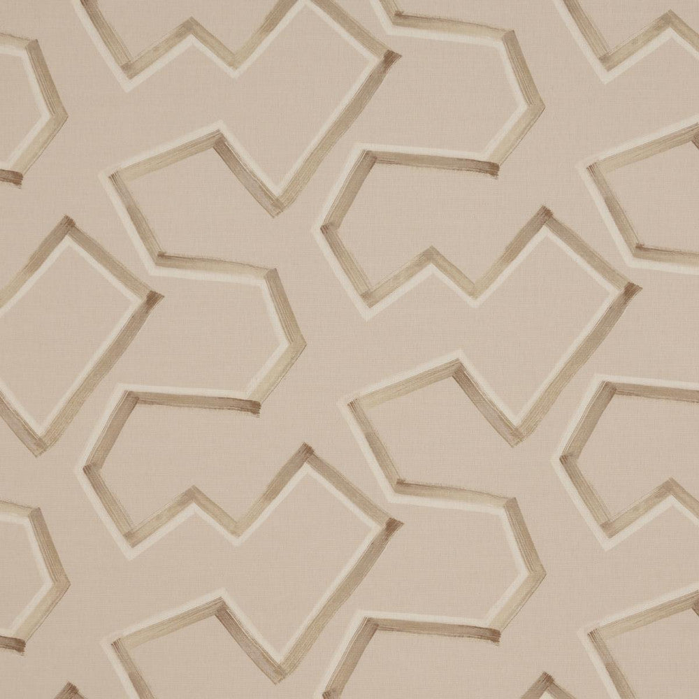 Enzo Print Sienna 181630 by Schumacher Designer Fabric Mesa 13.5" - Swanky Fabrics -