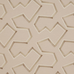 Schumacher Fabric Enzo Print Sienna 181630