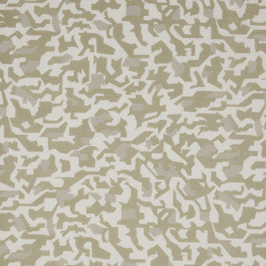 Schumacher Fabric Torrey Camo Indoor/Outdoor Fog 182351