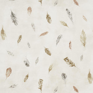 Schumacher Wallpaper Woodland Feathers Autumn 5016061