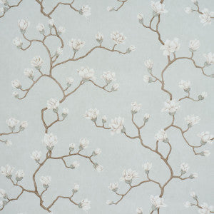 Schumacher Wallpaper Magnolia Tree Dusty Sky 5016930
