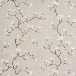 Schumacher Wallpaper Magnolia Tree Grisaille 5016931