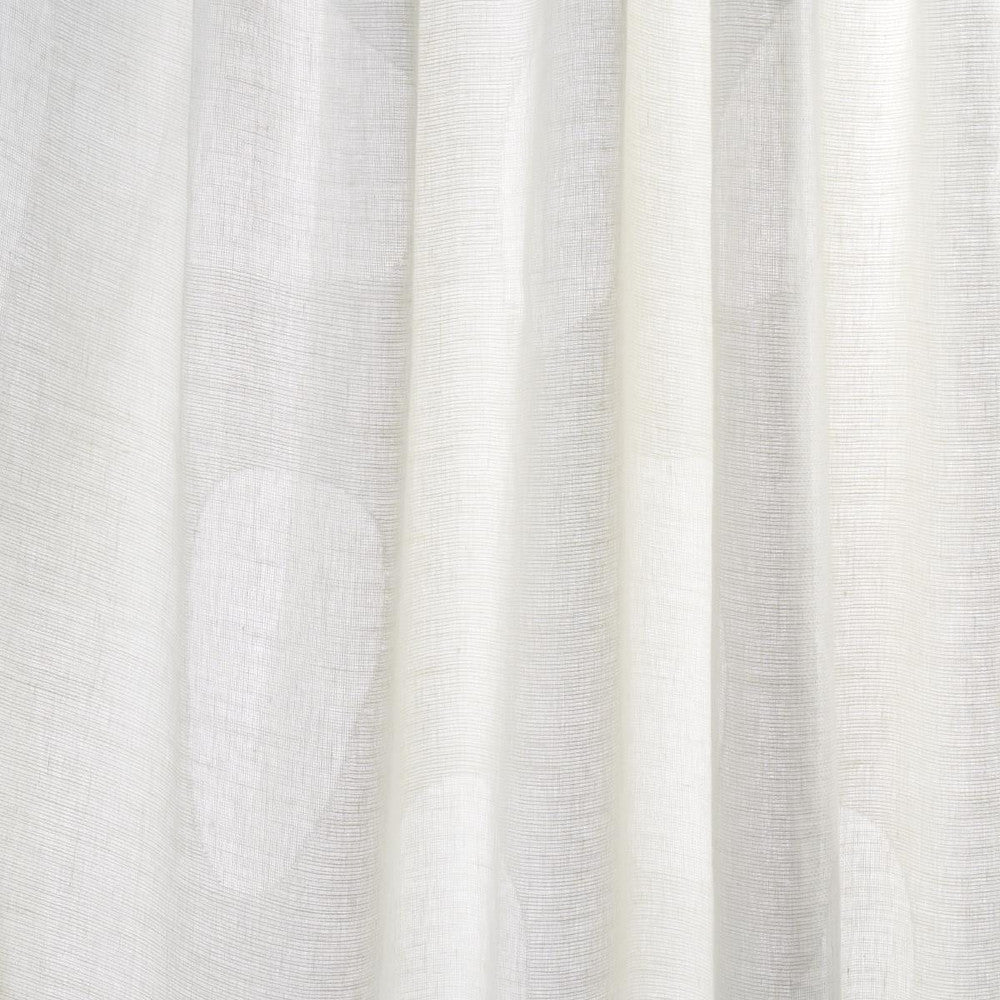Elaine Sheer White 84421 by Schumacher Designer Fabric Mesa 104.0" - Swanky Fabrics -