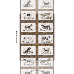 Schumacher Wallpaper Chasers Legacy Bark 5016081