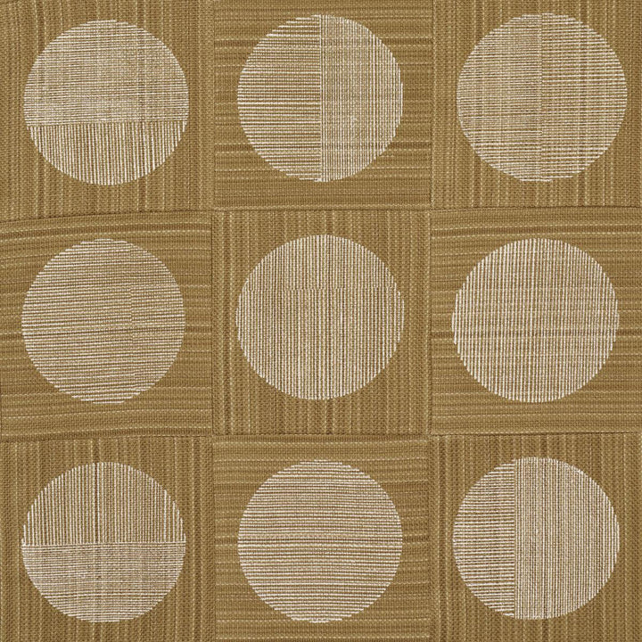 Una Hand Block Print Ochre 182300 by Schumacher Designer Fabric Mesa 26.5" - Swanky Fabrics -