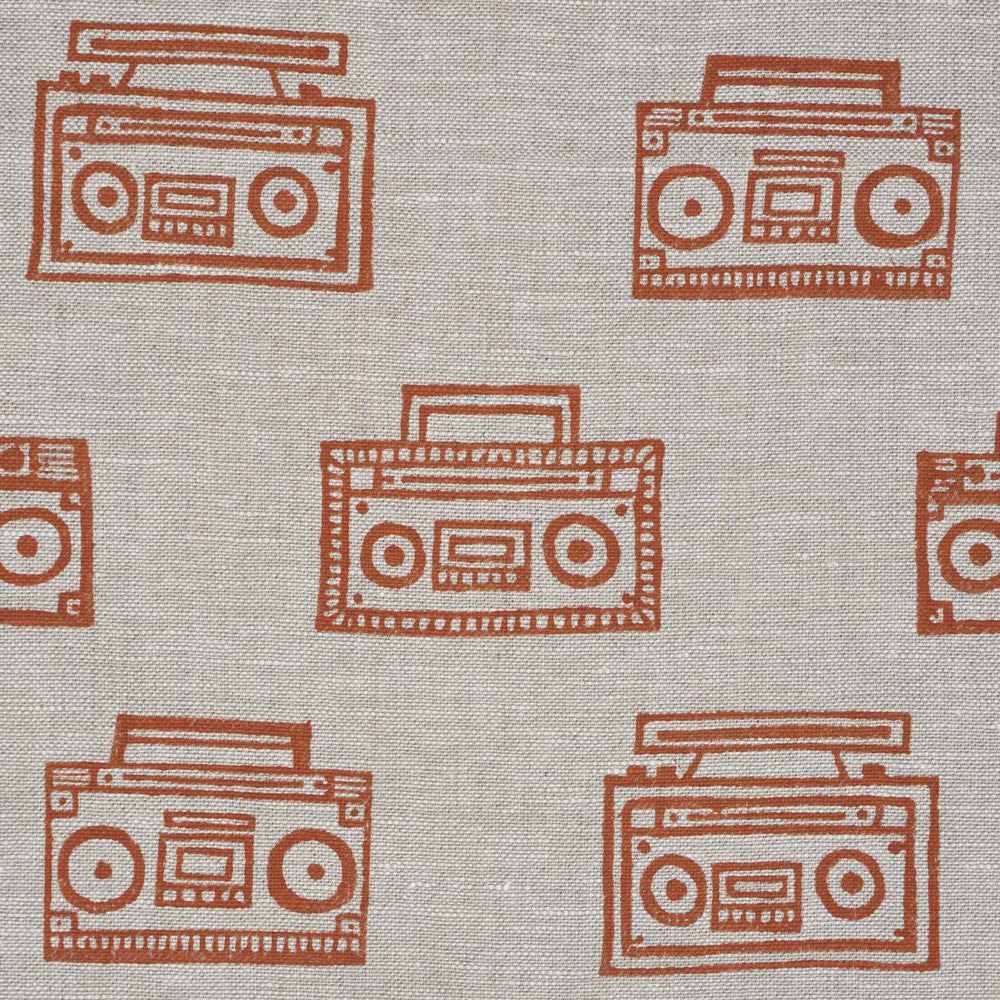 Ode Hand Block Crush 182451 by Schumacher Designer Fabric Hadiya Williams 13.5" - Swanky Fabrics -