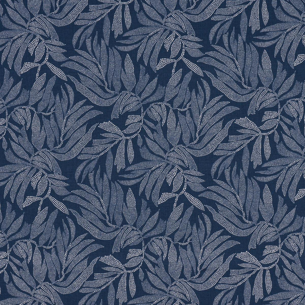 Tayrona Palm Mosaic Pacific Ocean Hues 182592 by Schumacher Designer Fabric Johanna Ortiz 27.0" - Swanky Fabrics -