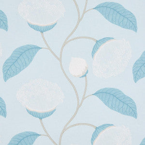 Schumacher Wallpaper Celinda Sky 5016361