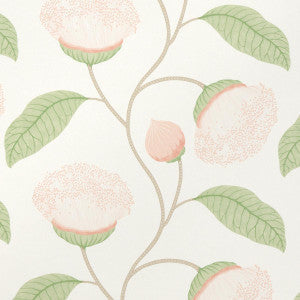 Schumacher Wallpaper Celinda Blush 5016360