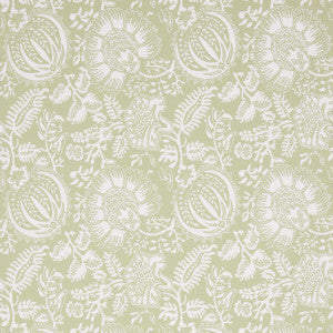 Schumacher Wallpaper Pomegranate Print Moss 5016371