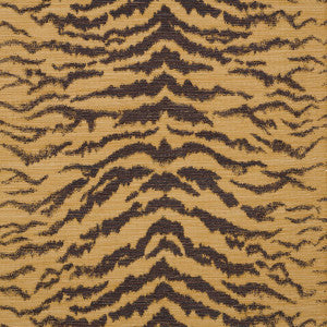 Schumacher Fabric Shivalik Hills Tiger Gold 84650