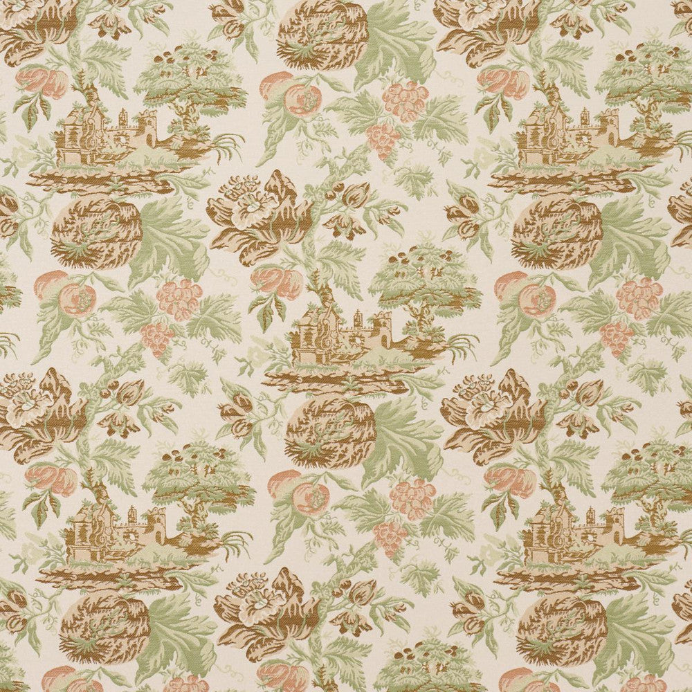 Jardin De Louis Ptale 84881 by Schumacher Designer Fabric Timothy Corrigan 18.38" - Swanky Fabrics -