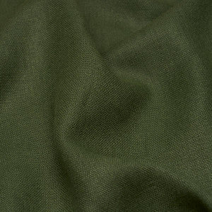 Schumacher Fabric Piet Performance Linen Hunter Green 85400