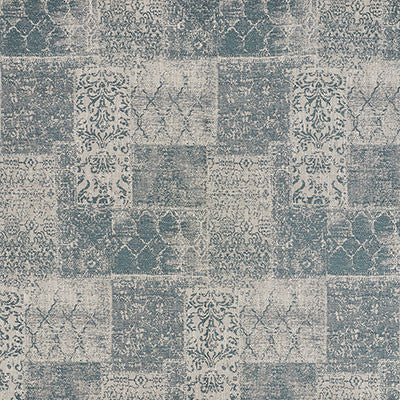 Osmand Aegean 71122 by Schumacher Designer Fabric NEW OPULENCE See Sample ITALY - </p><p>Repeat: Horizontal: 27 1/2" (70CM) and Vertical: 56" (142CM) 56" (142CM) - Swanky Fabrics -