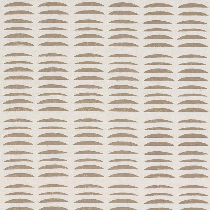 Parable Hand Block Sand 182472 by Schumacher Designer Fabric Hadiya Williams 3.38" - Swanky Fabrics -