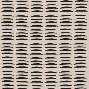 Schumacher Fabric Parable Hand Block Charcoal 182471