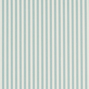 Schumacher Wallpaper Emma Stripe Narrow Aqua 5017194