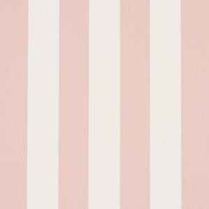 Schumacher Wallpaper Emma Stripe Blush 5017219