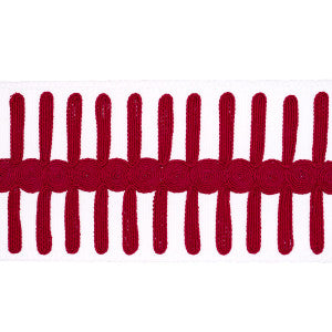 Schumacher Trim Castille Tape Red 70748