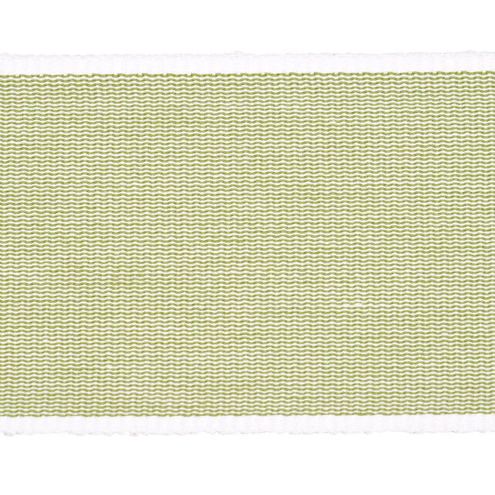 Sandpiper Tape Wide Green 79384 by Schumacher Designer Trim Perennial Favorite Trims - Swanky Fabrics -