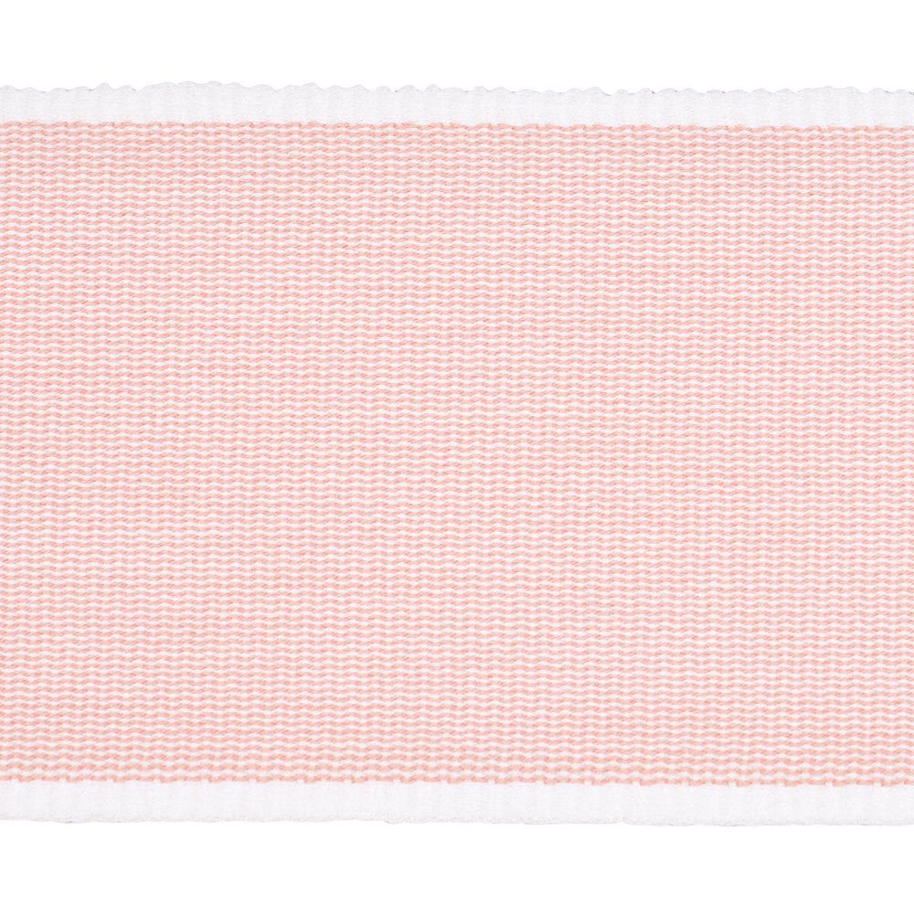 Sandpiper Tape Wide Blush 79388 by Schumacher Designer Trim Perennial Favorite Trims - Swanky Fabrics -