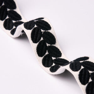 Schumacher Trim Berkeley Tape Narrow Black 79915
