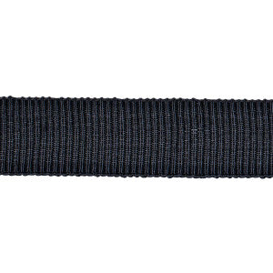 Schumacher Trim Medium Faille Tape Charcoal 83862